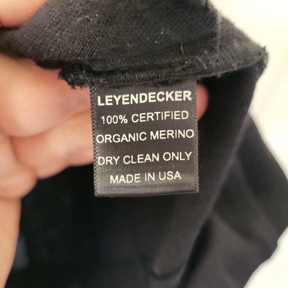 Leyendecker Los Angeles Merino Wool Shirt Dress - Picture 2 of 5